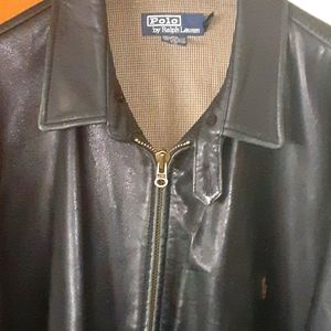 Ralph Lauren leather jacket XXL